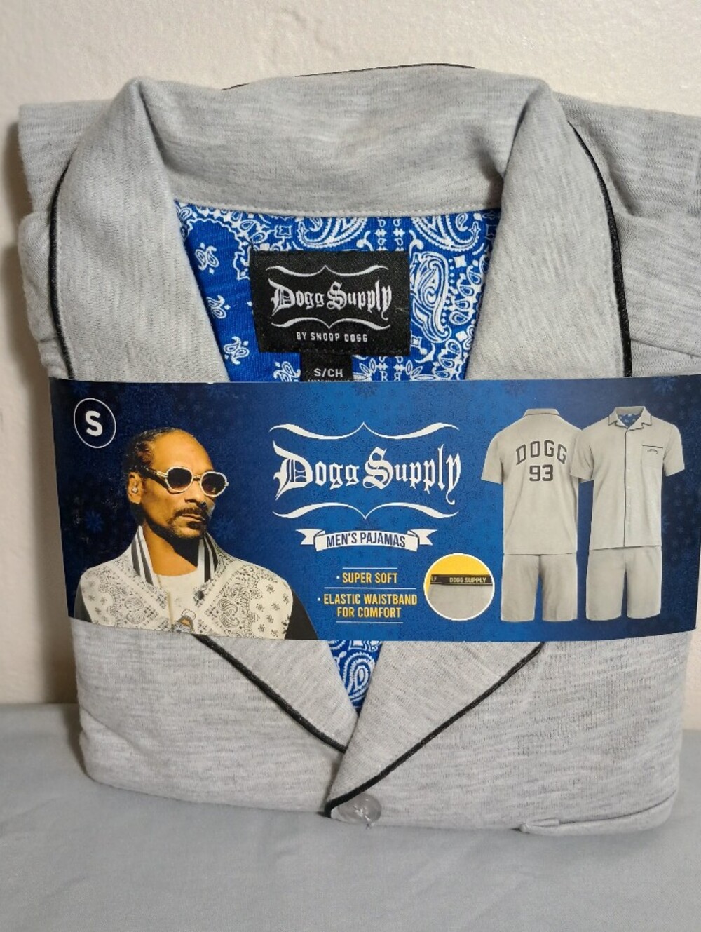 Dogg Supply By Snoop Dogg Men's 2-Piece Lounge Pajama Set
